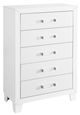 Global Furniture USA Luccia White Chest-0
