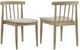 Coaster® Cullen 2-Piece Natural Oak/Wheat Dining Side Chair Set-0