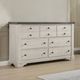 New Classic® Home Furnishings Augusta Rustic White Dresser-1