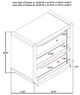Coaster® Leandro Burnished Black Nightstand-2