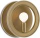 Currey & Company Chaplet Antique Brass Wall Sconce-0