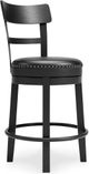 Signature Design by Ashley® Valebeck Black Counter Stool-0