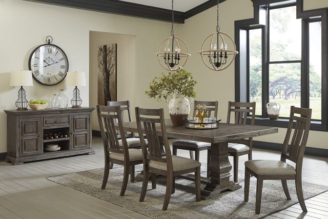 Signature Design by Ashley® Wyndahl Rustic Brown Dining Server-4
