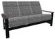 Telescope Casual Leeward Agra Classic/Black Fabric/Polymer Outdoor MGP Cushion Supreme Three-Seat Sofa with Boardwalk Rustic Polymer Arms-0