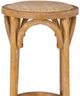 Linon Rae Brown Rattan Seat Bar Stool-5
