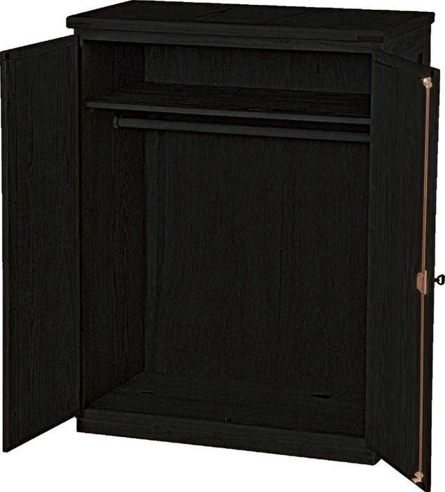 Crate Designs™ Furniture Espresso Small Closet Armoire-0