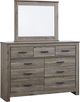 Signature Design by Ashley® Zelen Warm Gray Bedroom Mirror-3