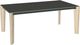 Amisco Customizable Fabiola 72" Rectangular Dining Table with 0.5" Starstone on Glass Top-0