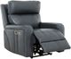 Primo™ International Cavron Blue Power Glider Recliner-1