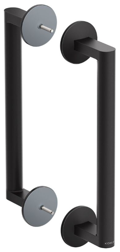 KOHLER® Composed™ Matte Black 11" Shower Door Handle-0