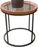 Signature Design by Ashley® Noraluna Glass Top End Table with Black Base-0