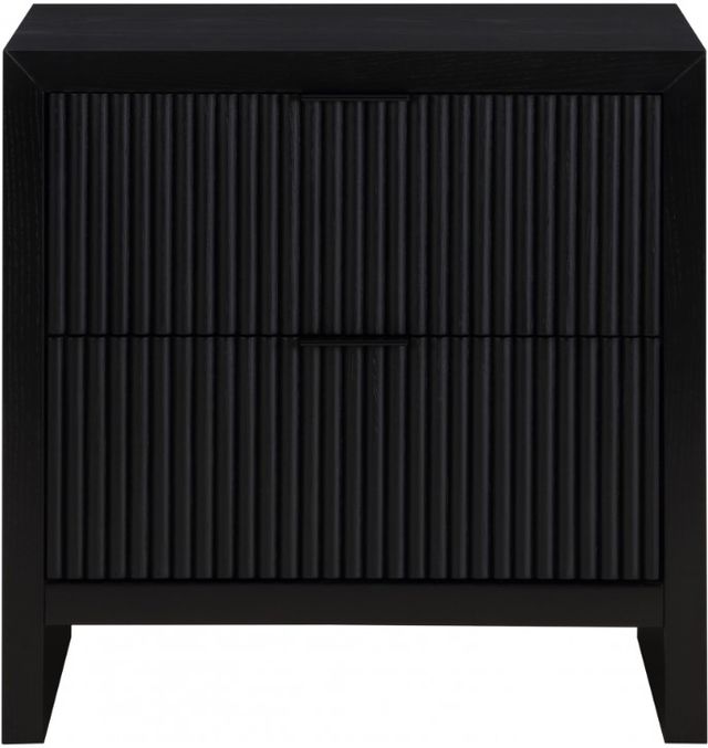 Meridian Furniture Fairfax Black Nightstand-1