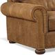 Campio Furniture Legacy Leather Apache Brown Sofa-1