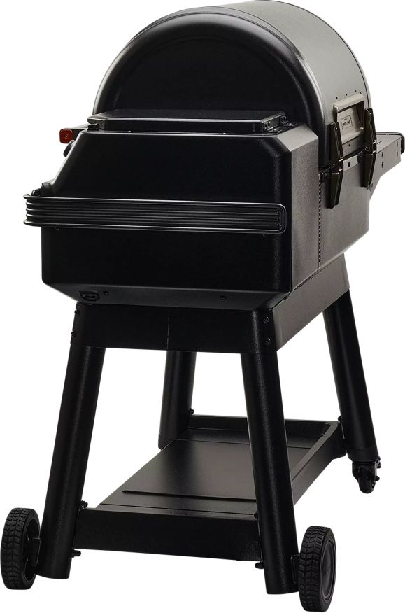 Traeger® Ironwood 518" Black Freestanding Wood Pellet Grill-4