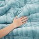 Olliix by Madison Park Duke Aqua King/California King Faux Fur Comforter Mini Set-4