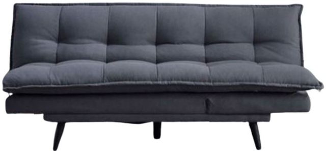 Milton Greens Stars Dark Gray Pillow Top Multi-Functional Click Clack Futon-1