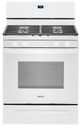 Whirlpool® 30" White Free Standing Gas Range-0