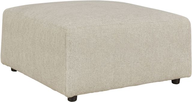 Pouf Rettangolare In Pelle Signature Design By Ashley – Imbottito, Colore Marrone Scuro – 86x61x43 Cm – Capacità 113 Kg