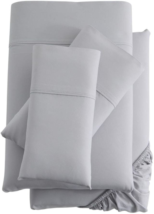 Malouf® Woven™ 2-Piece Ash Brushed Microfiber Queen Pillowcase Set-0