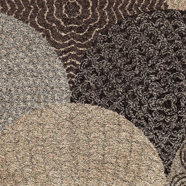 Orian Wild Weave Oystershell Seal Black 7'10" x 10'10" Rug-2