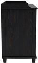 Riverside Furniture Calhoun Ebony Whiskey Oak Chest-2
