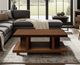 Legends Home Laurel Canyon Bourbon Oak Coffee Table-1