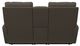 La-Z-Boy® Liam Mocha Manual Wall Reclining Loveseat with Console-4
