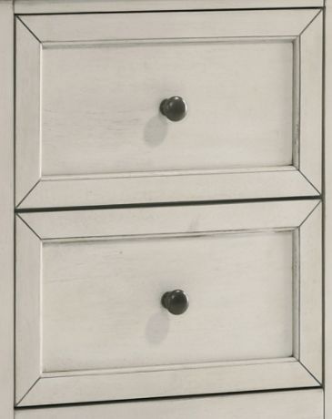 Intercon San Mateo Rustic White Youth Nightstand -1