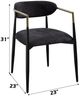 ACME Furniture Jaramillo 2-Piece Black Arm Chair Set-2