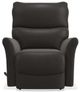 La-Z-Boy® Rowan Truffle Leather Manual Rocking Recliner-1
