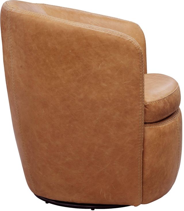 Parker House® Barolo Vintage Saddle Swivel Club Chair-2