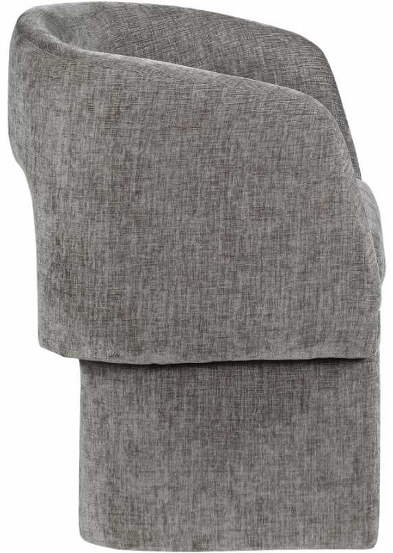 Meridian Furniture Emmet Grey Chenille Dining Chair-2