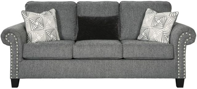 Benchcraft® Agleno 2-Piece Charcoal Living Room Set-1