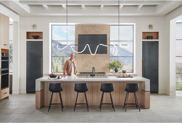 Monogram® Designer 53" Titanium Range Hood-3