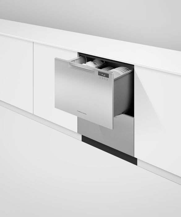 Fisher & Paykel Series 7 24" Stainless Steel Double DishDrawer™Dishwasher-2