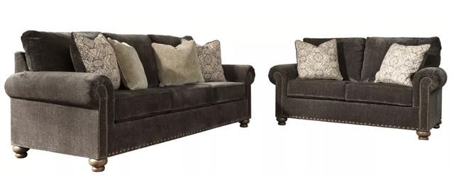 Signature Design by Ashley® Stracelen 2-Piece Sable Living Room Seating Set-0