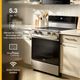 Whirlpool® 30" Fingerprint Resistant Stainless Steel Freestanding Electric Range -2