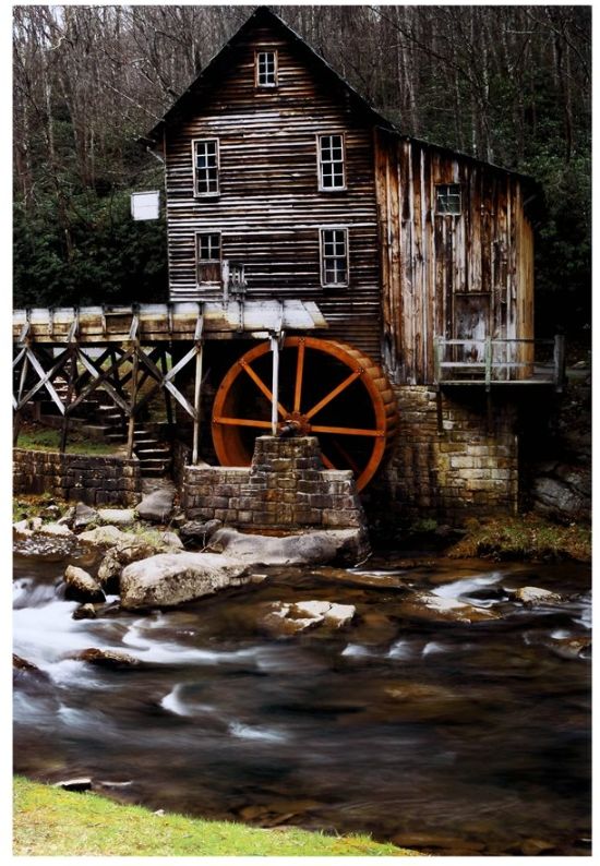 YHD River Mill Wall Art-0