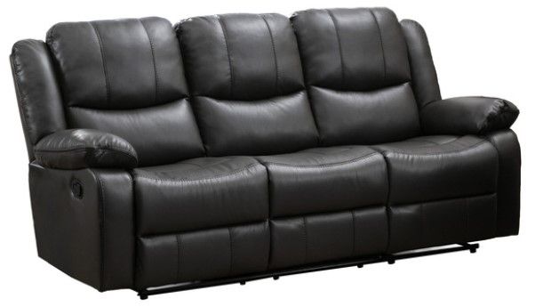 Mazin Furniture McLeod Gray Manual Reclining Sofa-0