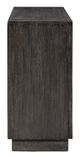 Signature Design by Ashley® Roseworth Distressed Black Accent Cabinet-2