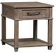 Liberty Furniture Parkland Falls Weathered Taupe Rectangular End Table-1