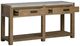 Magnussen Home® Plum Creek Sierra Brown Sofa Table with Marble Top-2