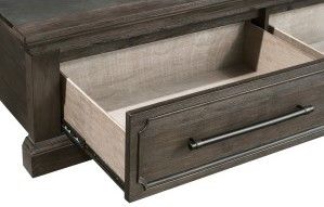 Mazin Furniture Toulon Oak Eastern King Bed-3