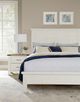 Artisan & Post by Vaughan-Bassett Maple Road Soft White Queen Panel Mansion Bed-1