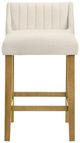Armen Living Fauna Amber Glow/White Counter Stool-2
