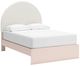 Signature Design by Ashley® Wistenpine 3-Piece Blush Full Upholstered Panel Bed Set-1