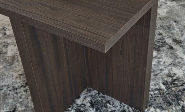 Signature Design by Ashley® Zendex 2-Piece Dark Brown Occasional Table Set-7