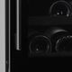 WineCell'R™ Black Pearl Series 15'' Black Built-In or Freestanding Undercounter Wine Cooler-2