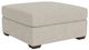 Flexsteel® Randall Silver Driftwood Square Cocktail Ottoman-0
