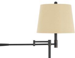 Cal® Lighting & Accessories Monticello Oil Rubbed Bronze Metal Swing Arm Floor Lamp-1